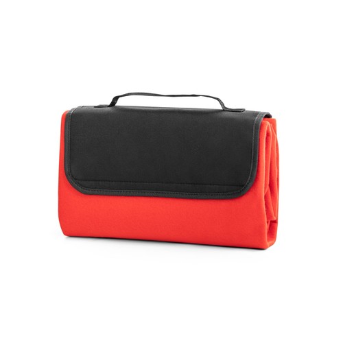 red RILEY. Manta de picnic forrada en EPE (180 g/m²)