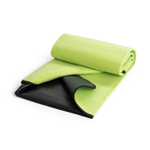 verde claro RILEY. Manta de picnic forrada en EPE (180 g/m²)