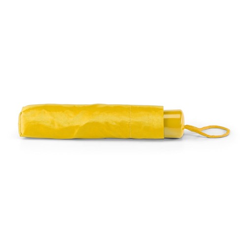 yellow MARIA. Paraguas plegable de poliéster 190T