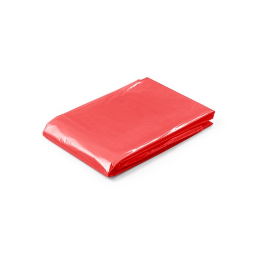 red SANDRA. Poncho chubasquero