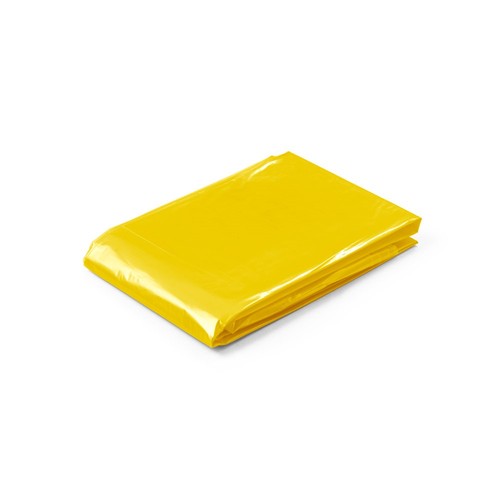 yellow SANDRA. Poncho chubasquero