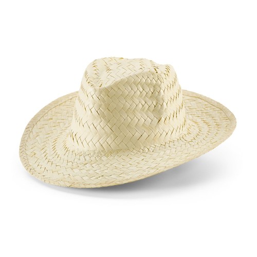 luz natural EDWARD. Sombrero de paja natural