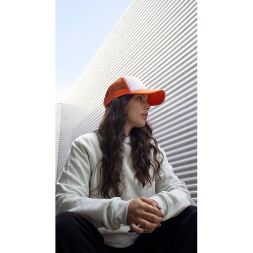 NICOLA. Casquette en polyester et filet (150 g/m²) - 3