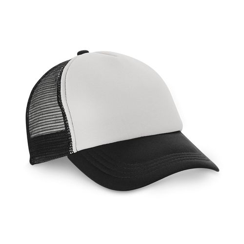 NICOLA. Casquette en polyester et filet (150 g/m²) - 2