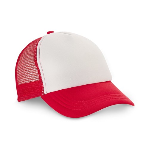 red NICOLA. Gorro de poliéster y malla (150 g/m²)
