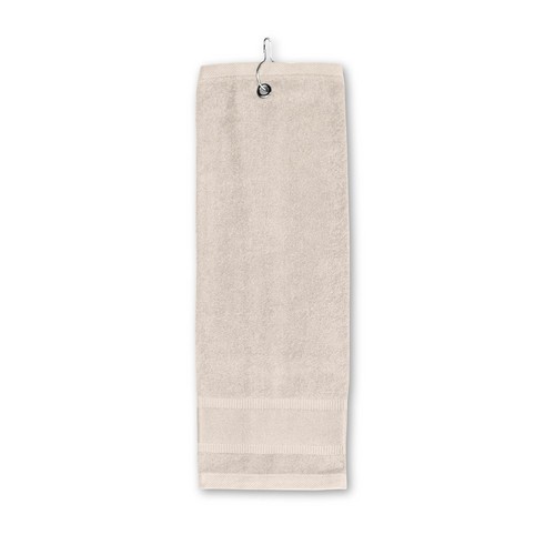 beis GOLFI. Toalla de algodón multifuncional (430 g/m²)