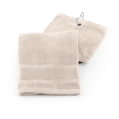 beis GOLFI. Toalla de algodón multifuncional (430 g/m²)