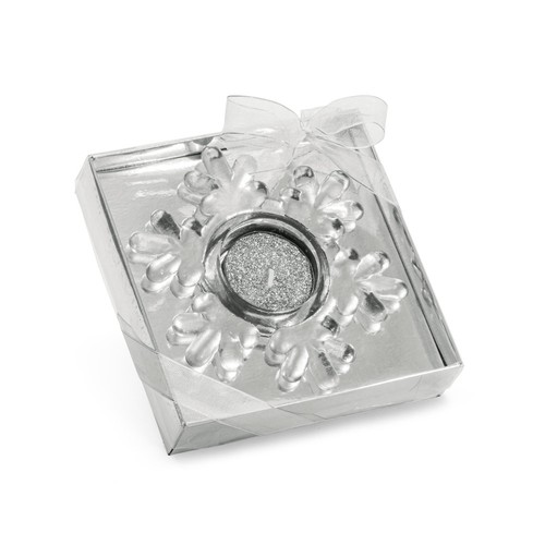plateado ELAINE. Vela decorativa