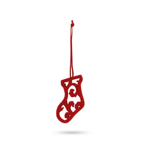 red JUBANY. Colgantes Navideños