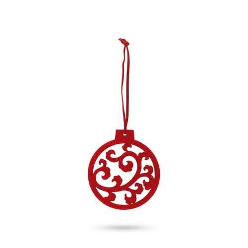 red JUBANY. Colgantes Navideños