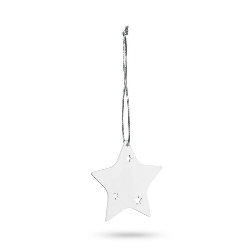 white ASPEN. Colgantes Navideños