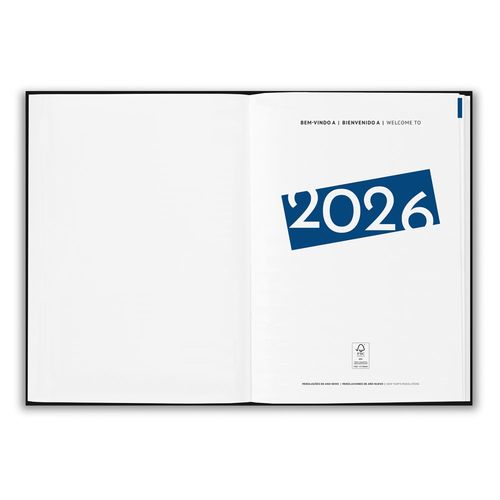 blue VERTIX A5. Agenda A5