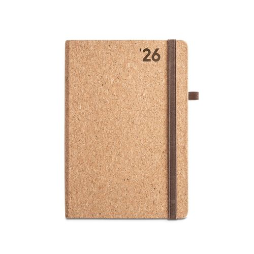 natural POMAR A5. Agenda de corcho