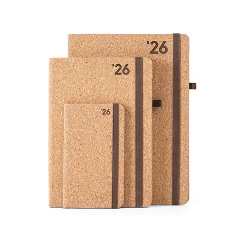 natural POMAR A5. Agenda de corcho