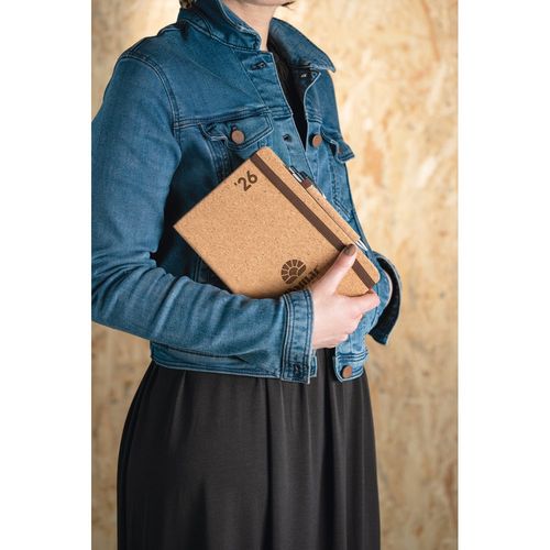 natural POMAR A5. Agenda de corcho