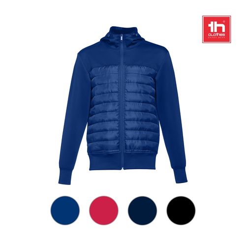 THC SKOPJE. Chaqueta para hombre, con capucha