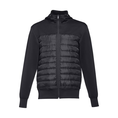 black THC SKOPJE. Chaqueta para hombre, con capucha