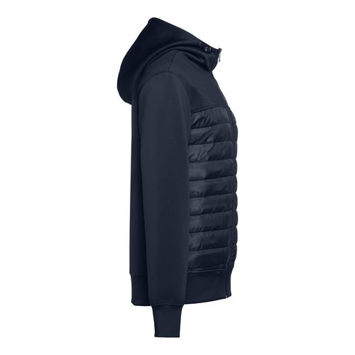 azul marino THC SKOPJE. Chaqueta para hombre, con capucha