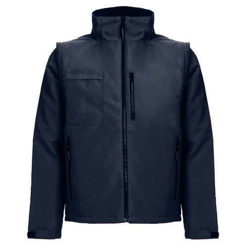 azul marino THC ASTANA. Chaqueta unisex