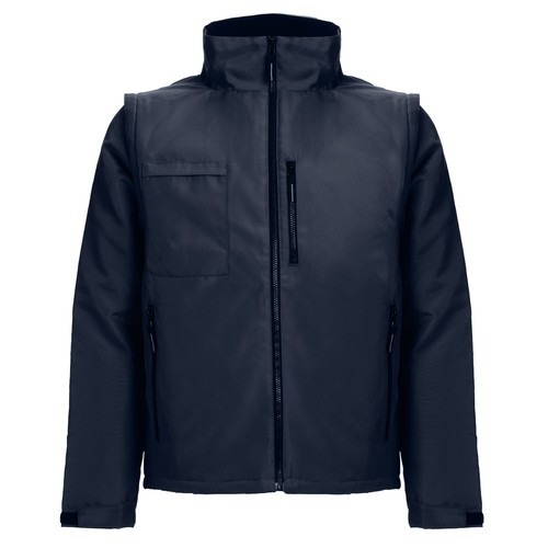 azul marino THC ASTANA. Chaqueta unisex
