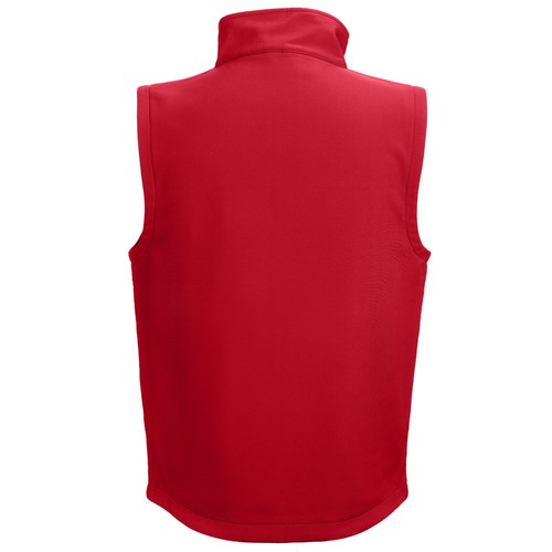 red THC BAKU. Chaleco de softshell unisex