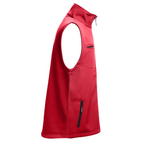 red THC BAKU. Chaleco de softshell unisex