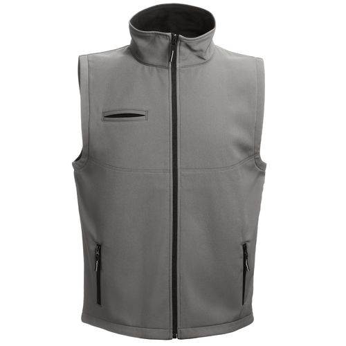 gray THC BAKU. Chaleco de softshell unisex