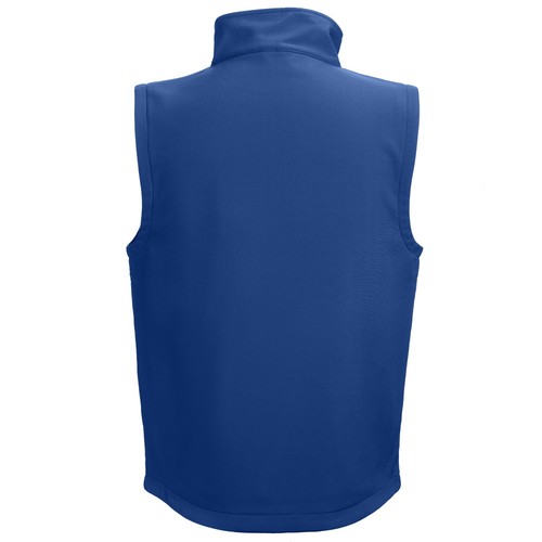 azulón THC BAKU. Chaleco de softshell unisex