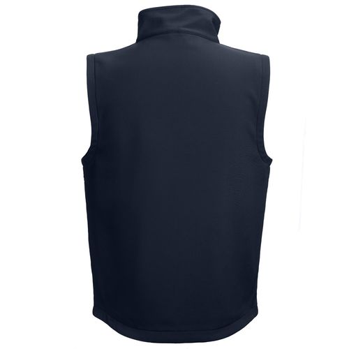 azul marino THC BAKU. Chaleco de softshell unisex