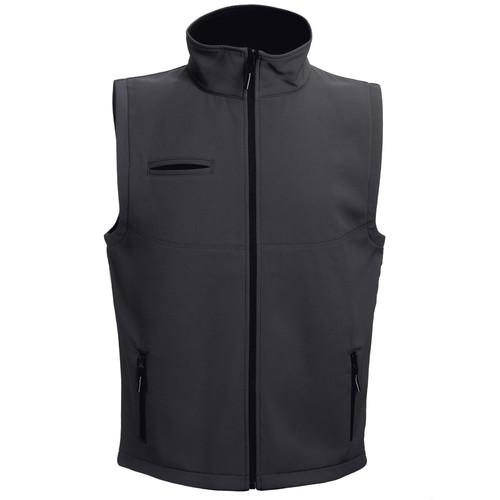 black THC BAKU. Chaleco de softshell unisex