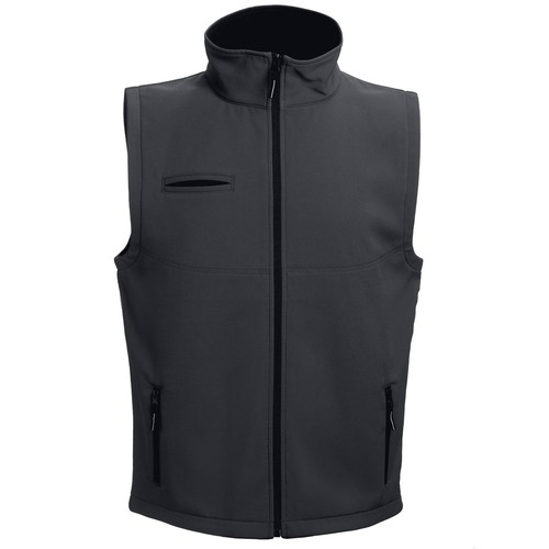 black THC BAKU. Chaleco de softshell unisex