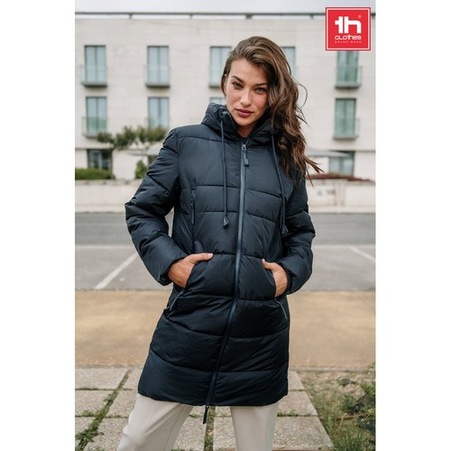 THC BRUSSELS. Parka unisex acolchada