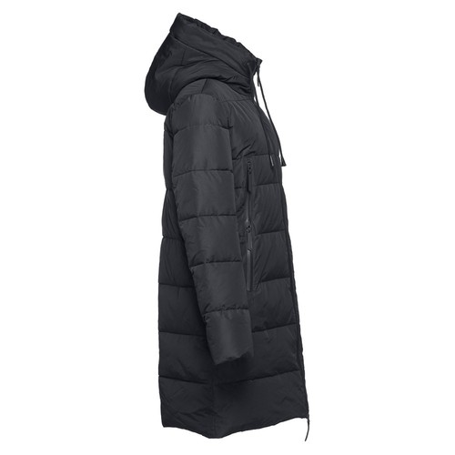 black THC BRUSSELS. Parka unisex acolchada