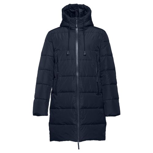 azul marino THC BRUSSELS. Parka unisex acolchada