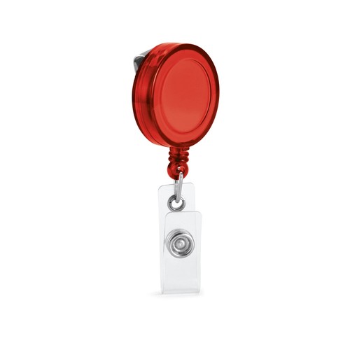 YEATS. Porta credencial extensible con clip metálico