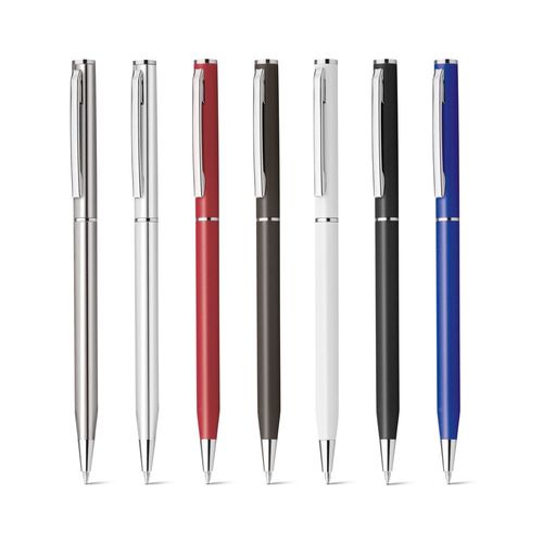 LESLEY METALLIC. Stylo à bille en aluminium avec clip et mécanisme twist - 1