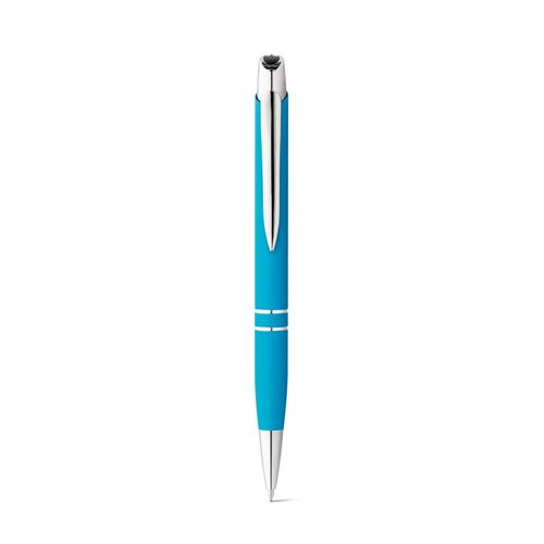 azul claro MARIETA SOFT. Bolígrafo de aluminio