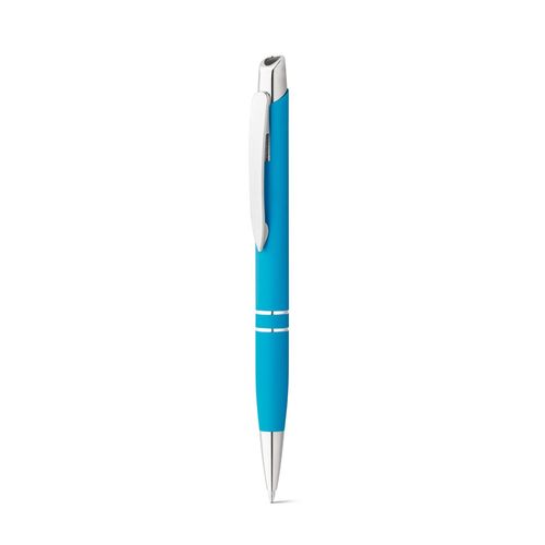 azul claro MARIETA SOFT. Bolígrafo de aluminio