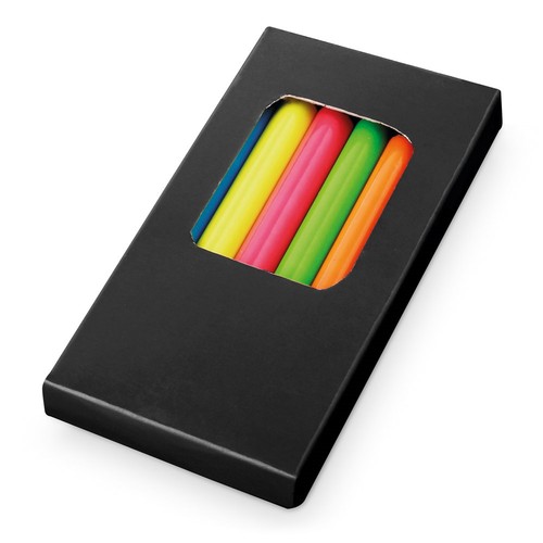 black MEMLING. Caja con 6 lápices de color