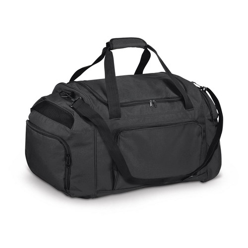 black GIRALDO. Bolsa de deporte de poliéster 300D