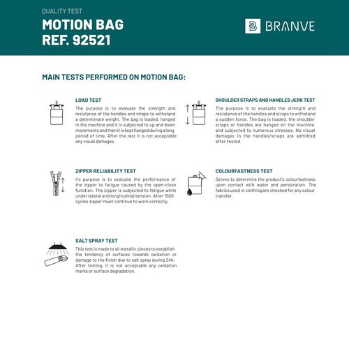 Motion Bag. sac de voyage en polyester sergé 600D et PU - 9