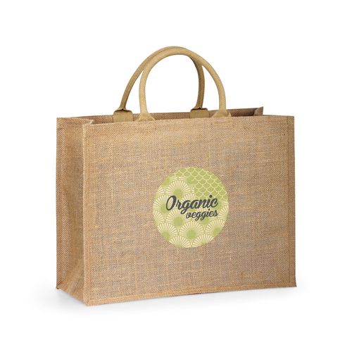 natural SHANTI. Bolso de yute (360 g/m²)