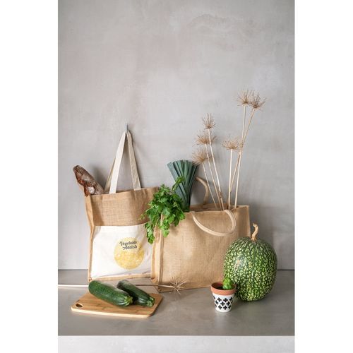 natural SHANTI. Bolso de yute (360 g/m²)