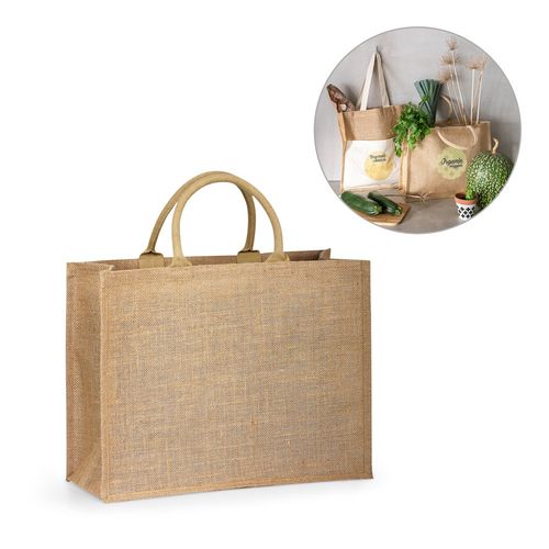 SHANTI. Sac en toile de jute (360 g/m²) - 1