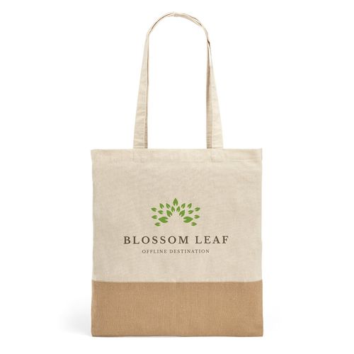 natural MERCAT. Bolsa de algodón 100% (160 g/m²)