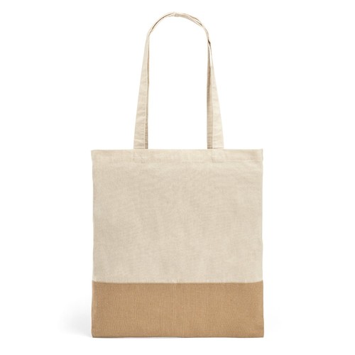 natural MERCAT. Bolsa de algodón 100% (160 g/m²)