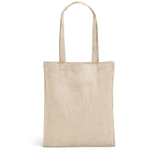 RYNEK. Bolsa con algodón reciclado (70%), poliéster (30% rPET) (140 g/m²)