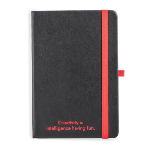 red ROTH. Cuaderno A5 de PU con hojas rayadas