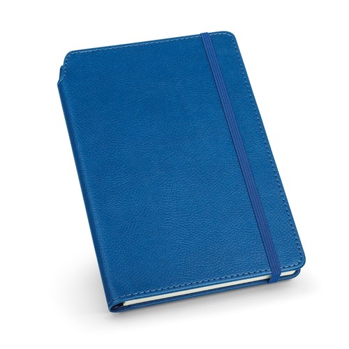 blue MORIAH. Bloc de notas A5 en PU con hojas rayadas