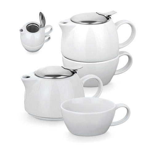 COLE. Set à thé 2 en 1 en porcelaine, RIONDET SERIPUB, EYBENS